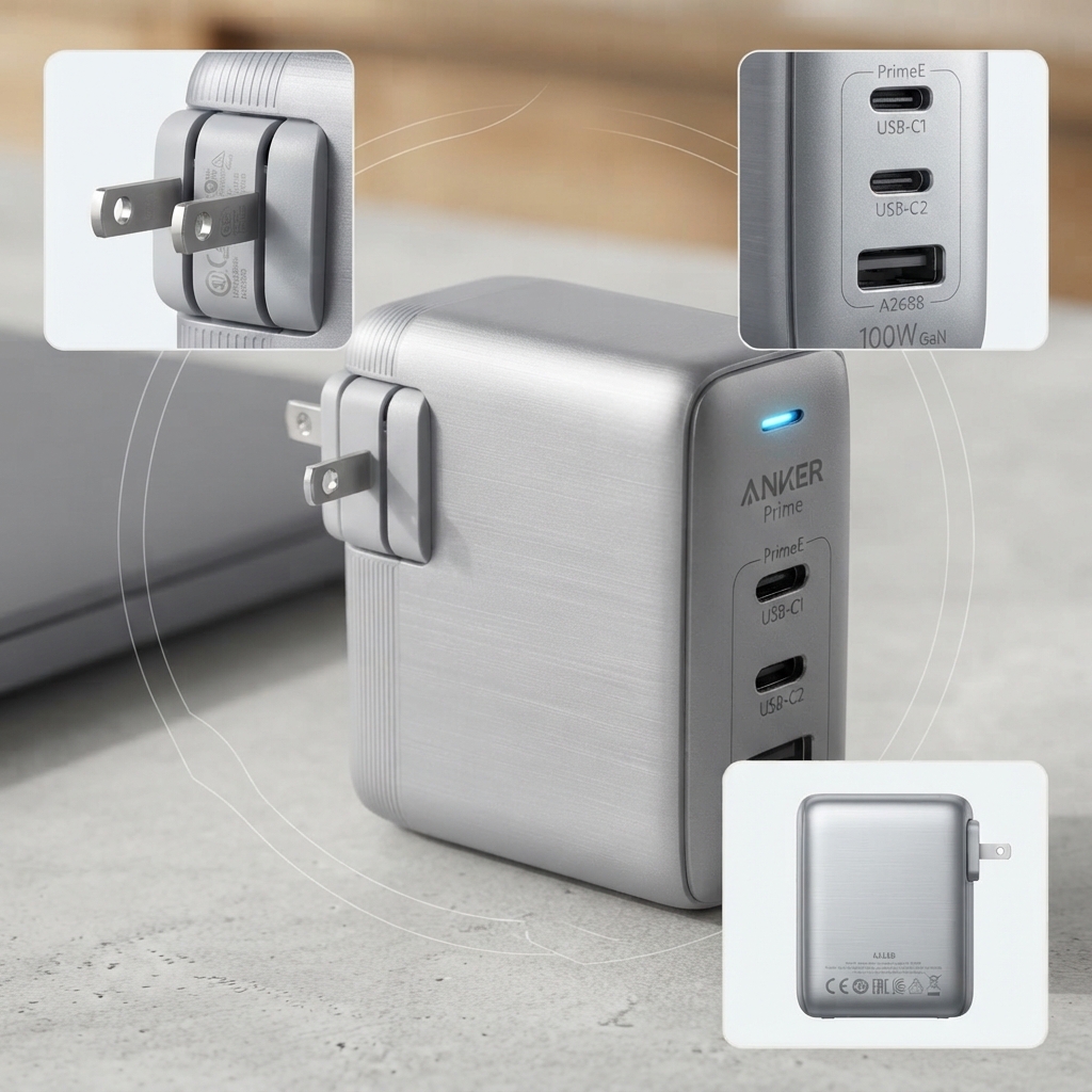 Anker Prime 100W চার্জার